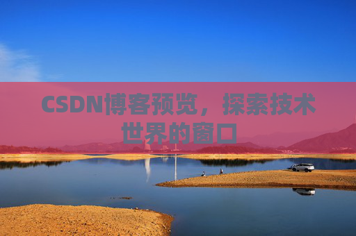 CSDN博客预览,探索技术世界的窗口